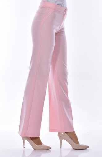 Wide leg Trousers 1672-01 Candy Pink 1672-01