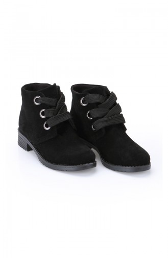 Black Boots-booties 11074-01