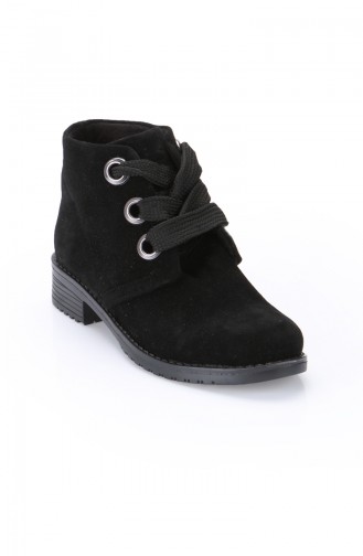 Black Boots-booties 11074-01