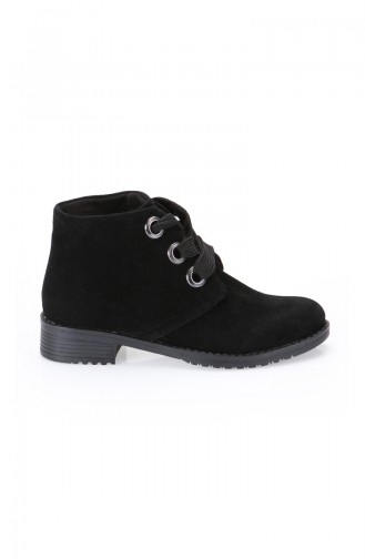 Black Boots-booties 11074-01