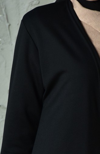 Penye Hırka 7609-04 Siyah