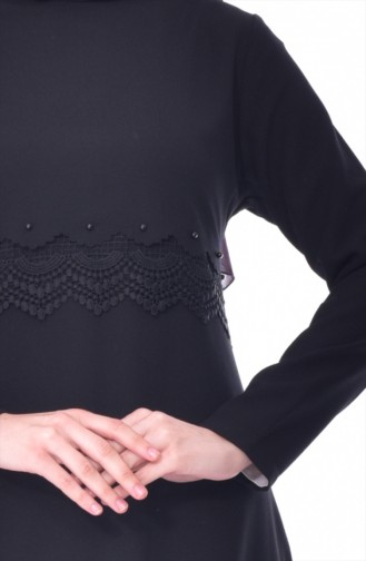 Lace Dress 1501-02 Black 1501-02