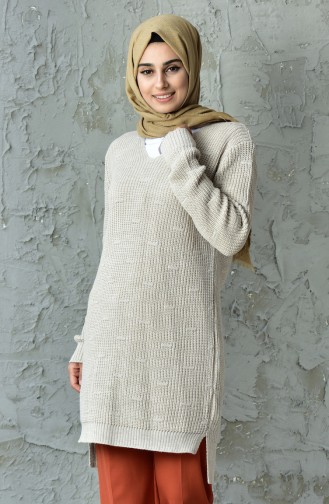 Triko Tunik 4045-03 Vizon