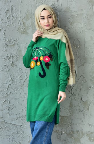 Knitwear Tunic 9540-04 Green 9540-04