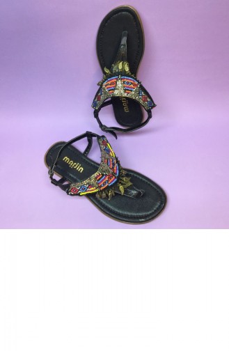 Black Summer Sandals 18Y031YE01015_001