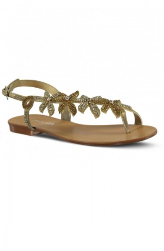 Bronze Summer Sandals 18Y031YE01207_030