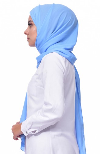 4 Draped Crepe Shawl 0024-17 Baby Blue 0024-17