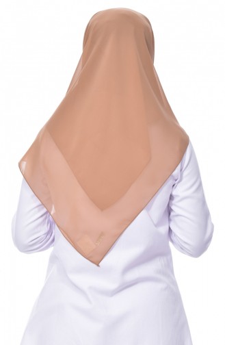 Echarpe Crêpe Grande Taille 50024-136 Beige 136