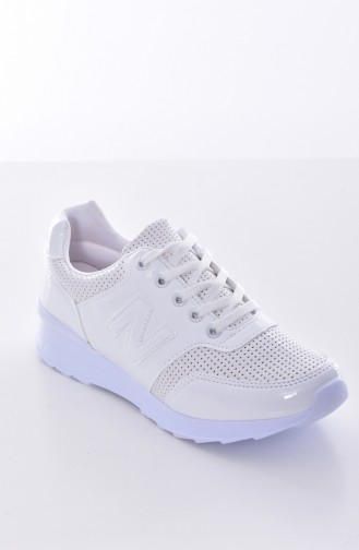 ALLFORCE Chaussures Sport Pour Femme 0777-01 Blanc 0777-01