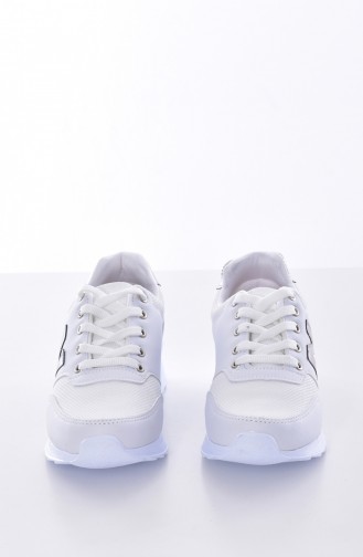 أحذية رياضية أبيض 0777-03