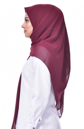 Dark Claret Red Hoofddoek 97