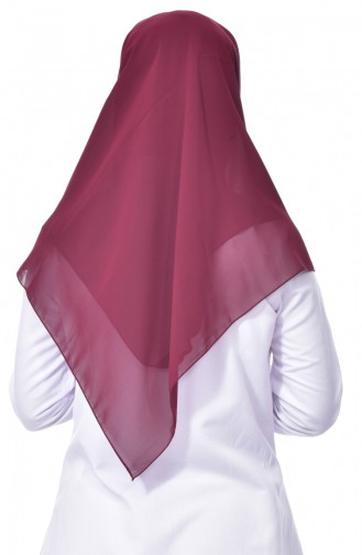 Dark Claret Red Hoofddoek 97