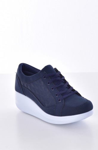 Navy Blue Sport Shoes 0107-04