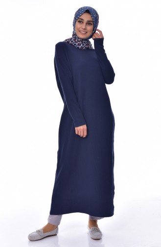 Navy Blue Tuniek 7683-02