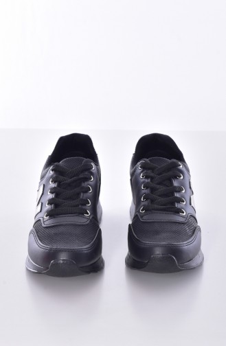 Black Sport Shoes 0777-02