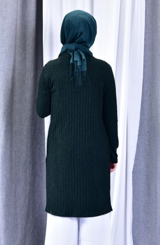 Slim Knitwear Cardigan 2030-01 Green 2030-01