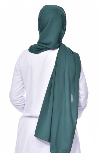 4 Draped Crepe Shawl 0024-02 Emerald Green 0024-02