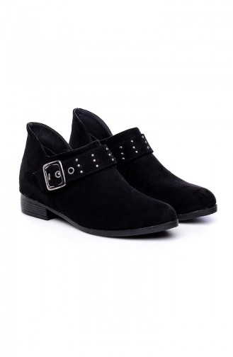 Black Boots-booties 2383-1