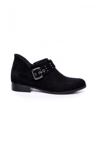 Black Boots-booties 2383-1