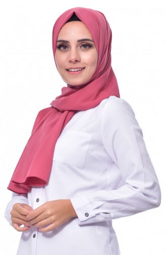 Plain Crepe Shawl 66490-01 Rose Dry 66490-01