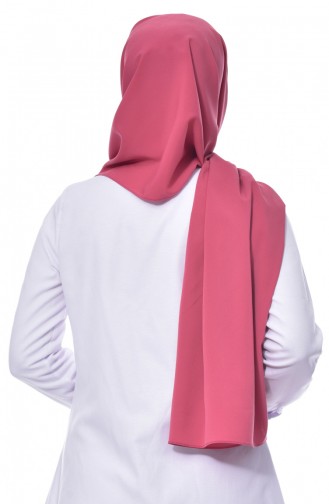 Châle Crêpe Simple 66490-01 Rose Pâle 66490-01