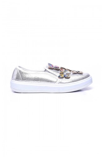 Women´s Casual Shoes Melissa JS-130107-1 Silver 130107-1