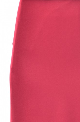 Slit Detailed Pencil Skirt 2049-02 Red 2049-02
