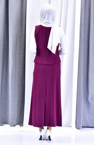 Sefamerve Ensemble 3 Pieces 1212-05 Plum 1212-05