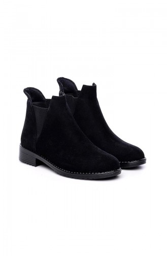 Black Boots-booties 2272-4
