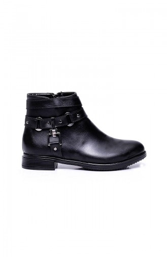 Black Boots-booties 2281-1