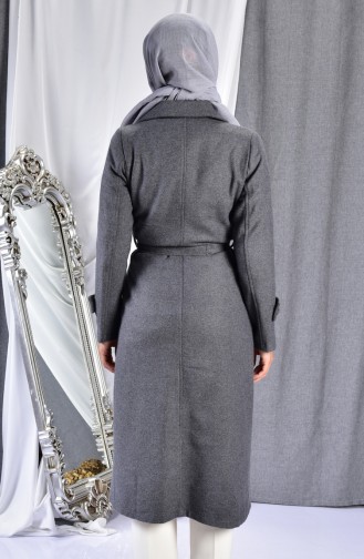 Belted Coat  1942-03 Gray 1942-03