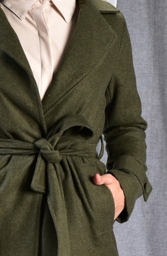 Belted Coat 1942-02 Khaki 1942-02