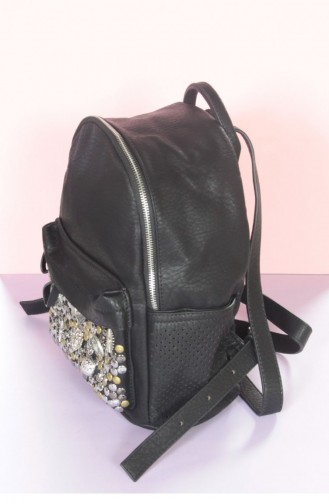 Marjin Biran Backpack Bag Black 18K0046MÇ434_001