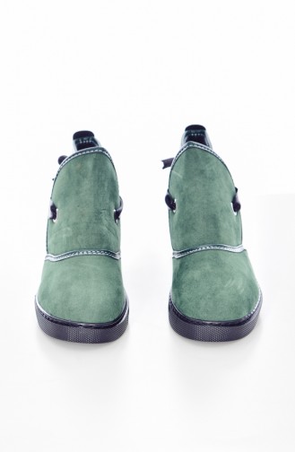 Khaki Boots-booties 4000A