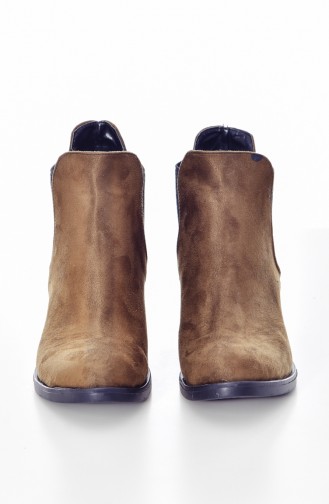 Khaki Boots-booties 7200-02