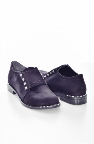 Chaussures Pour Femme 108K-01 Noir Daim 108K-01