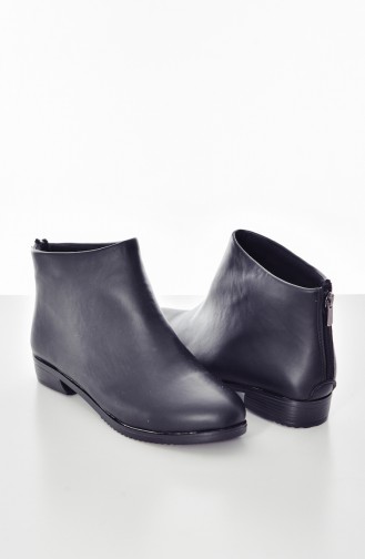 Black Boots-booties 11050-01