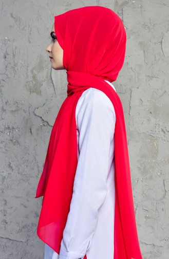 Karaca Plain Crepe Shawl 9052-05 Light Red 90521-05