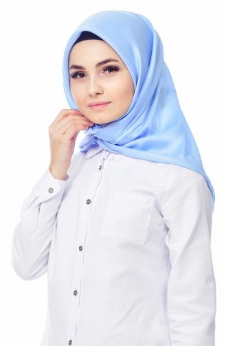 Karaca Plain Crystal Shawl 90520-09 light Blue 90520-09