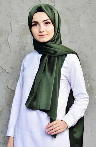 Double Sided Crepe Shawl 70084-03 Khaki 03