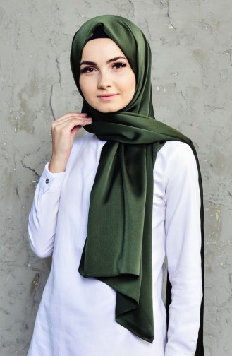 Double Sided Crepe Shawl 70084-03 Khaki 03