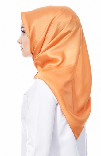 Karaca Plain Crystal Shawl 90520-20 Mustard 90520-20