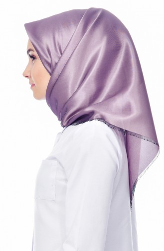 Smart Akıllı Eşarp 901382-13 Koyu Lila