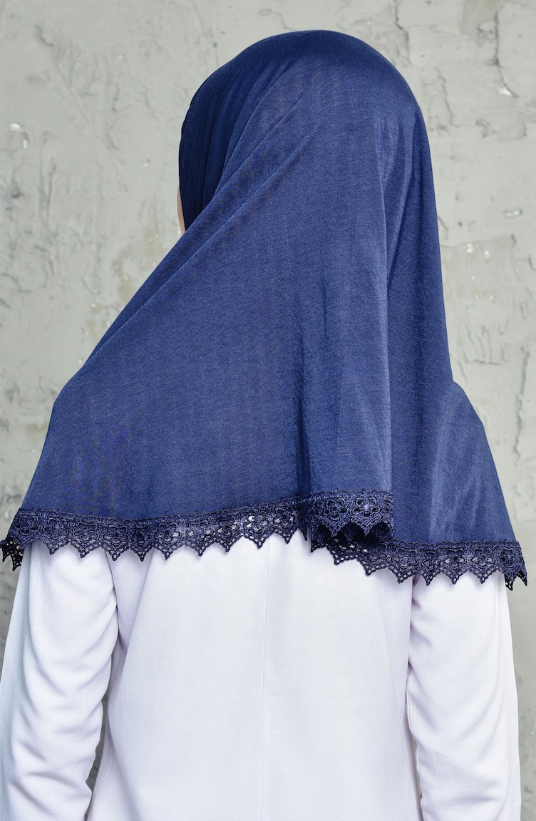 Voile Mantilla Catholique Noir Élégant - Broderie Dentelle Dentelle Pour Prière Religieuse, Cérémonie Et Quotidien - 175x70cm