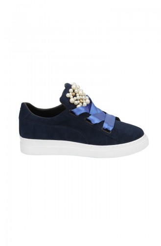 Navy Blue Sport Shoes 6055-01