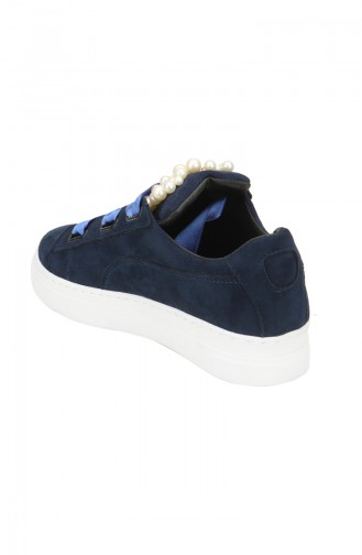 Navy Blue Sport Shoes 6055-01