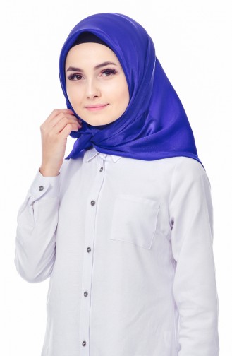 Karaca Düz Kristal Eşarp 90520-13 Saks