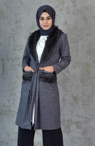 Furry Cape 1824453-400 Gray 1824453-400