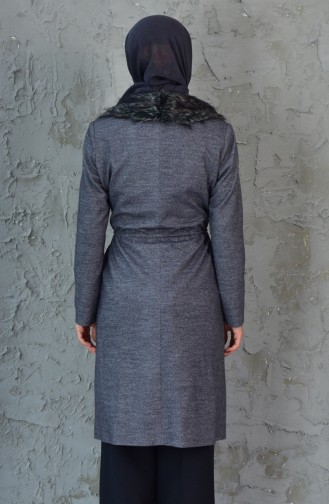 Cape a Fourrure 1824453-400 Gris 1824453-400