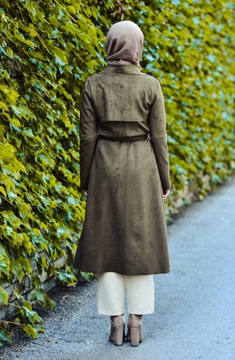 Khaki Trench Coats Models 2014-01